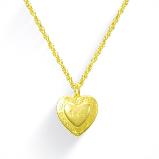 444 You Locket Necklace