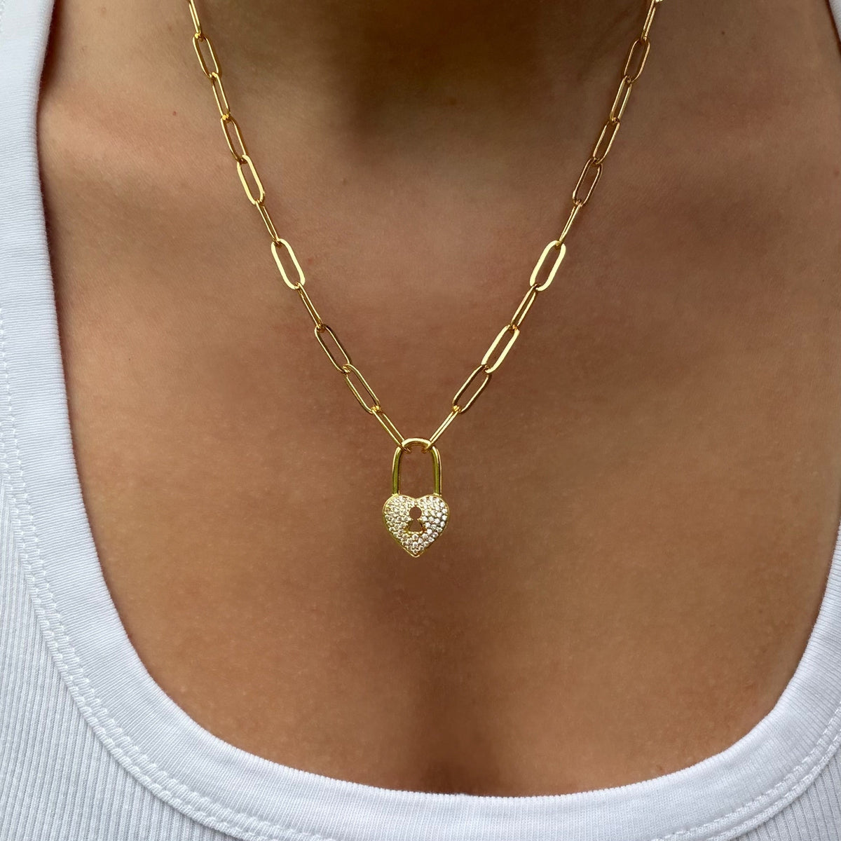 Throw Away the Key Necklace