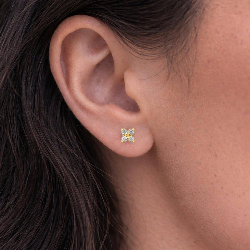 Hana Flat Back Earrings