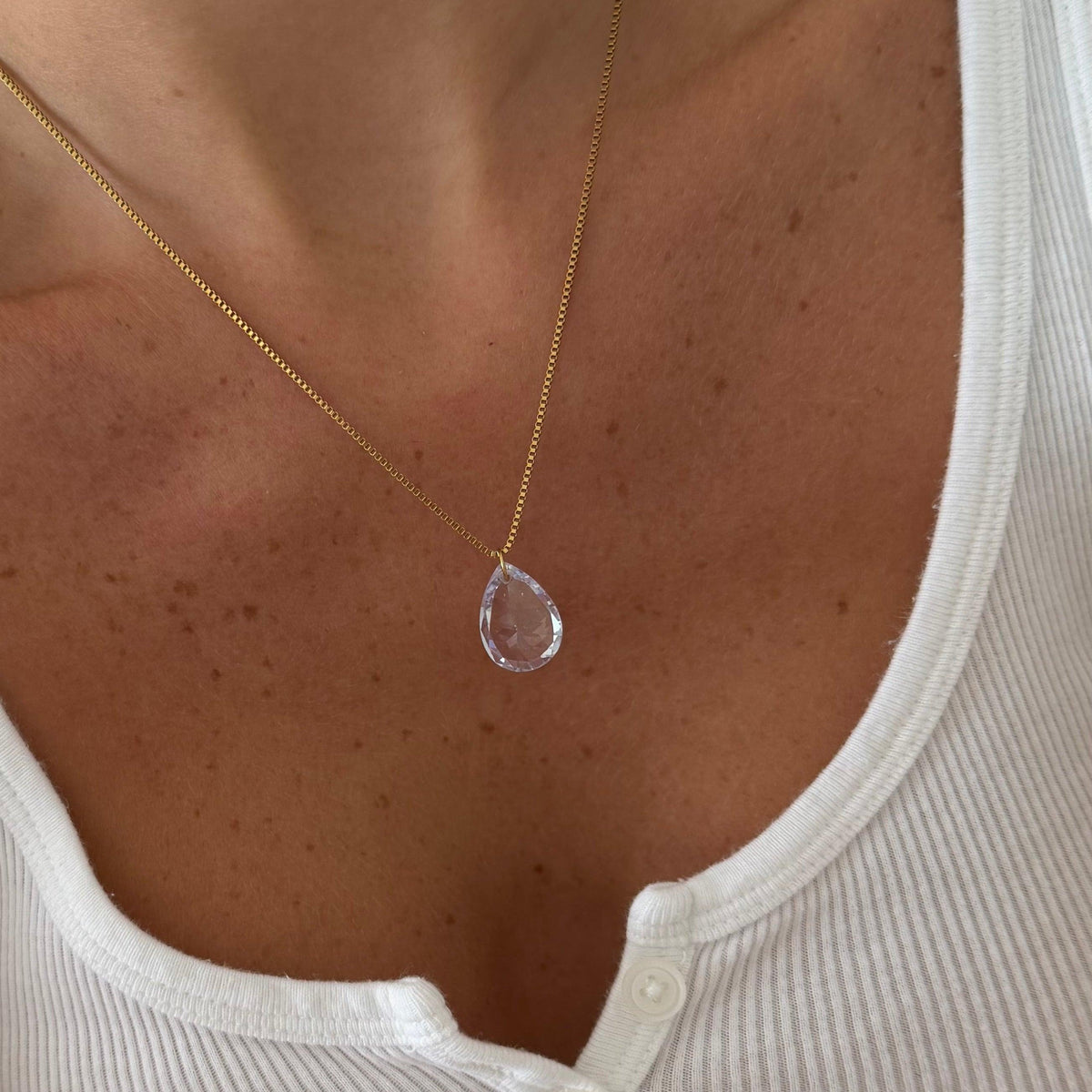 Shine Drop Necklace