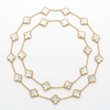 Remeza Clover Long Necklace
