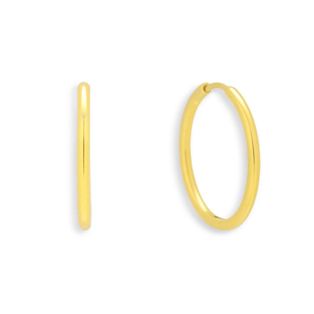 Thin Evryday Hoop Earrings
