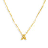 Crystal Initial Necklace