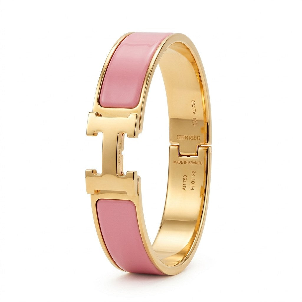 Remeza Enamel Clasp Bangle