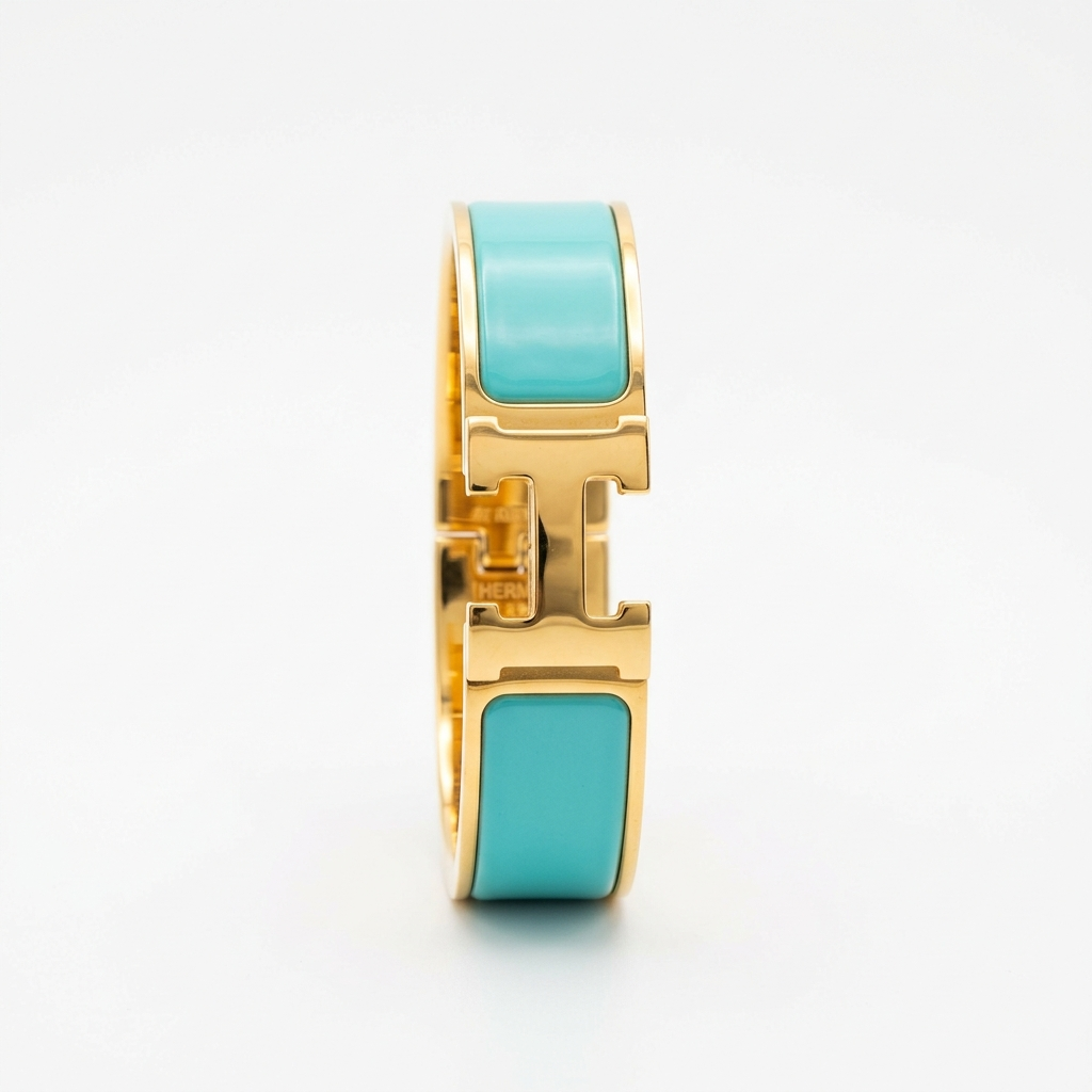 Remeza Enamel Clasp Bangle