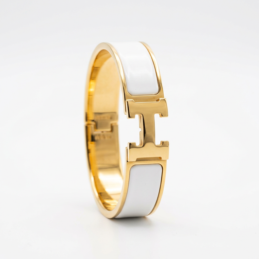 Remeza Enamel Clasp Bangle