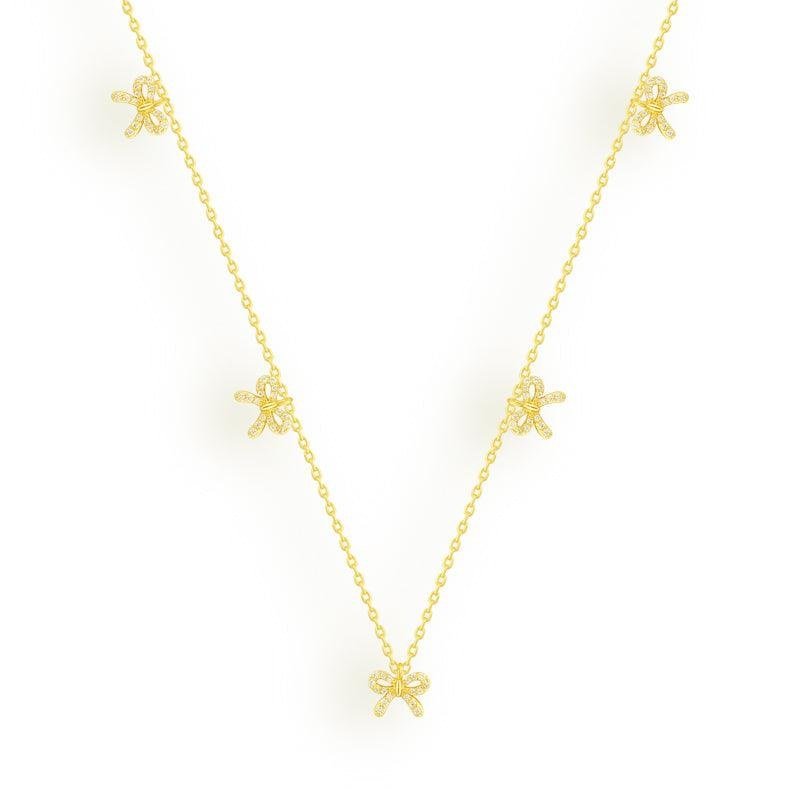 Belle Bow Necklace
