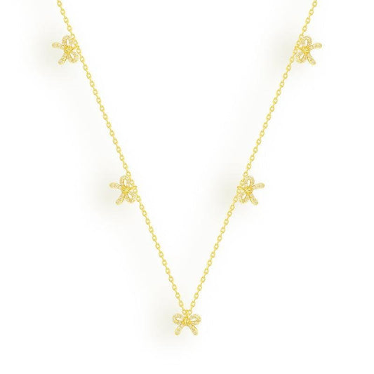 Belle Bow Necklace