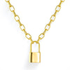 Keep Me Lock Necklace