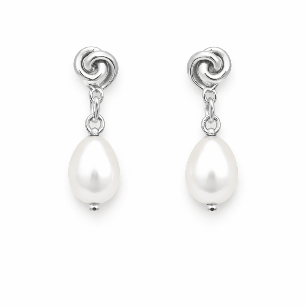 Pearl & Swirl Earrings