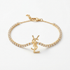 Remeza Crystal Charm Bracelet