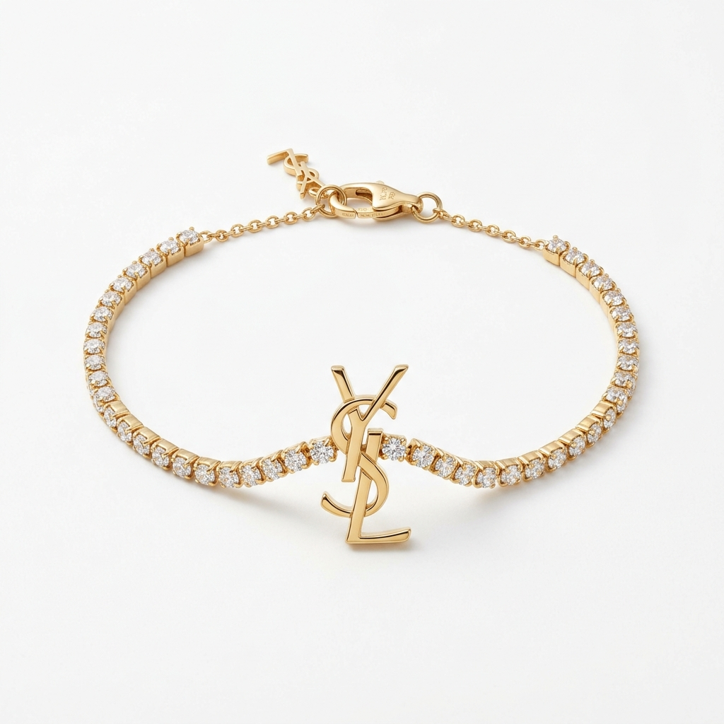 Remeza Crystal Charm Bracelet