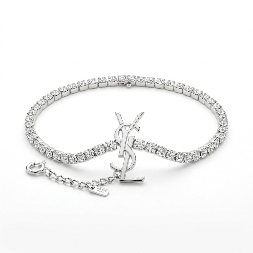 Remeza Crystal Charm Bracelet